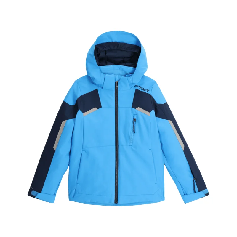 Men's Coats with Convertible CollarsSpyder Kids Leader Jacket 2025 Aether Blue