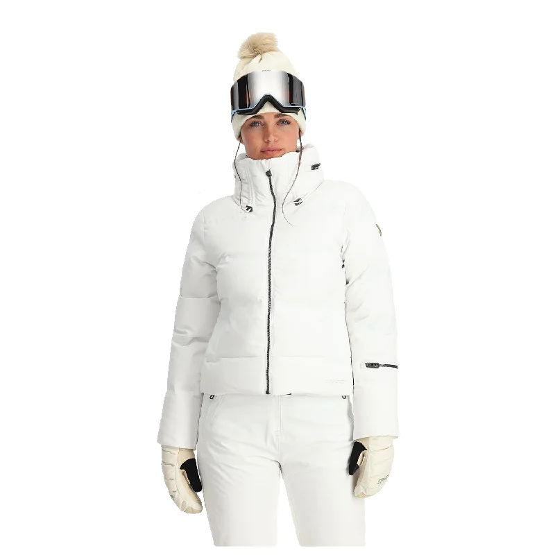 Men's Coats with Contrast StitchingSpyder Women's Falline Down Jacket 2025 White