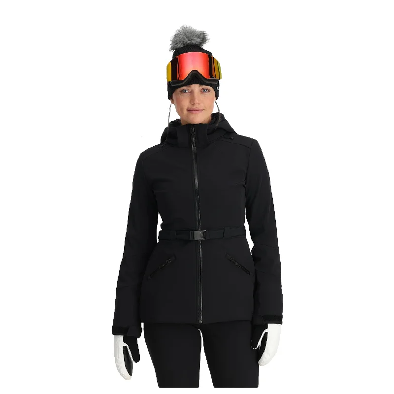 Men's Coats for SpringSpyder Women's Glacial Softshell Jacket 2025 Black