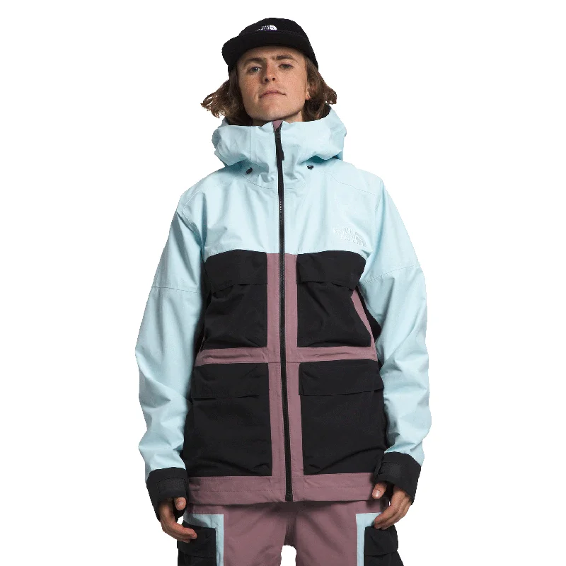 Men's Coats with Hand WarmersThe North Face Men's Dragline Jacket 2024 Icecap Blue/Fawn Grey Men's Coats with Hand WarmersThe North Face Men's Dragline Jacket 2024 Icecap Blue/Fawn Grey