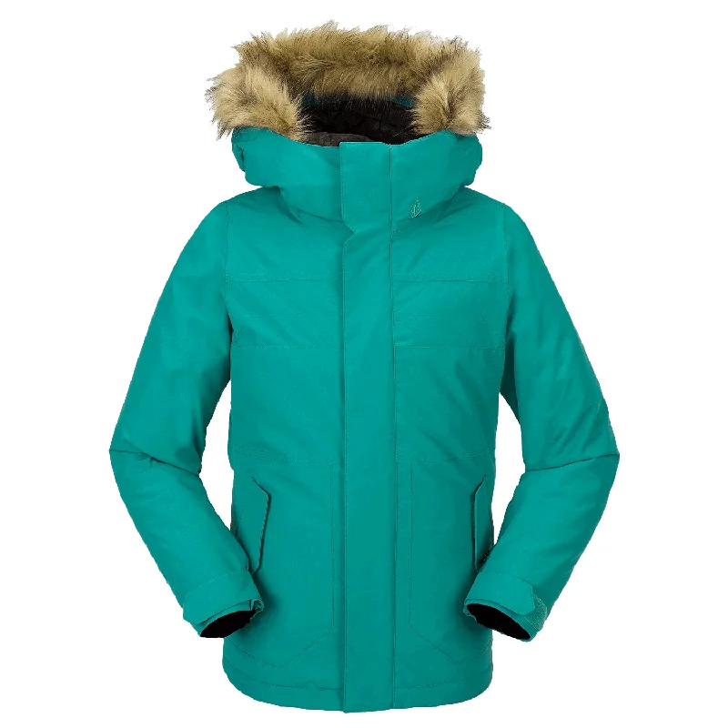 Men's Coats for Casual WearVolcom Youth So Minty Insulated Jacket 2024 Vibrant Green