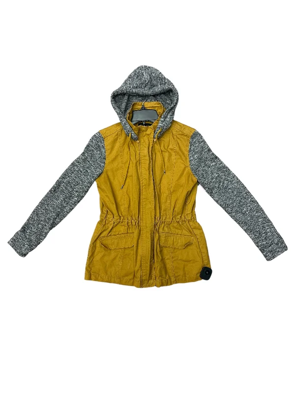 Men's Coats with Embroidered DetailsYellow Jacket Other Love Tree, Size S