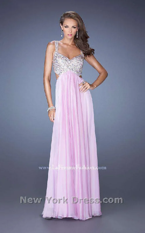 women's cotton dressesLa Femme 18989CL Dress