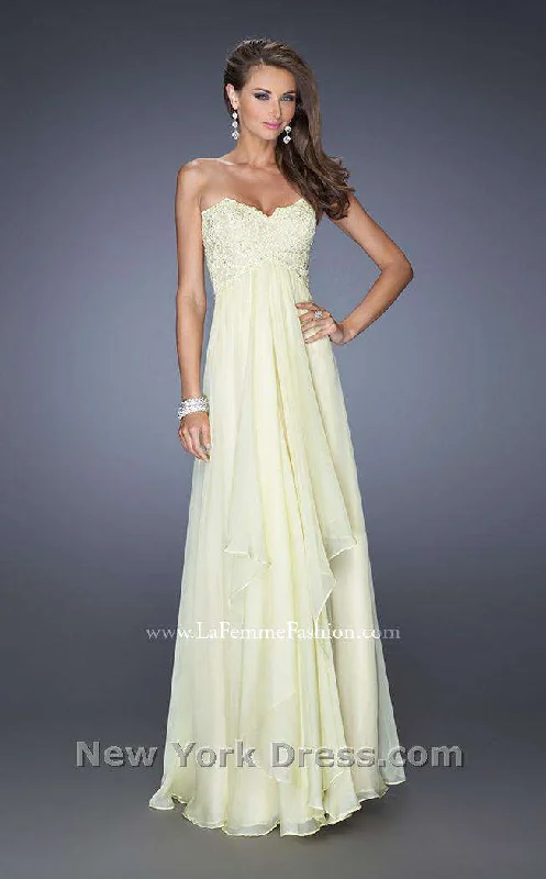women's custom dressesLa Femme 20066CL Dress