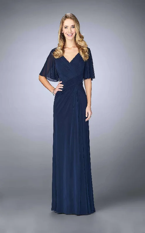 women's A-line dressesLa Femme 23160CL Dress