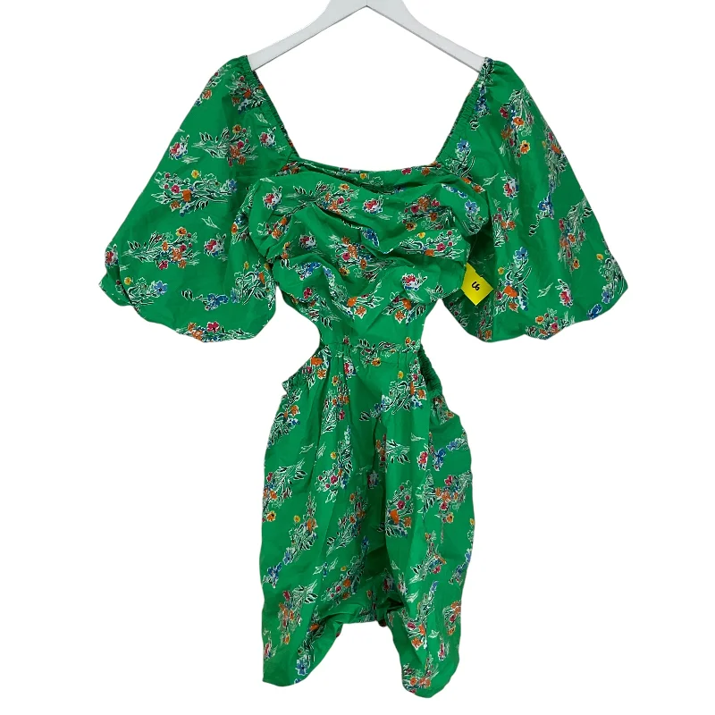 Sleeveless DressDress Casual Short By A New Day In Green, Size: M