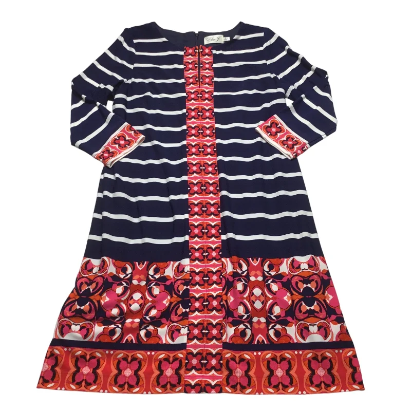 women's striped dressesDress Casual Short By Eliza J In Striped Pattern, Size: 10