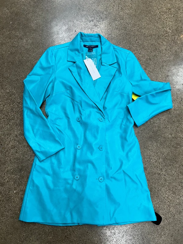 Maternity DressDress Casual Short By French Connection In Teal, Size: 4