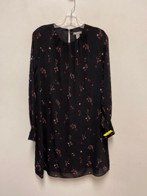 Backless DressDress Casual Short By H&m In Black & Red, Size: L