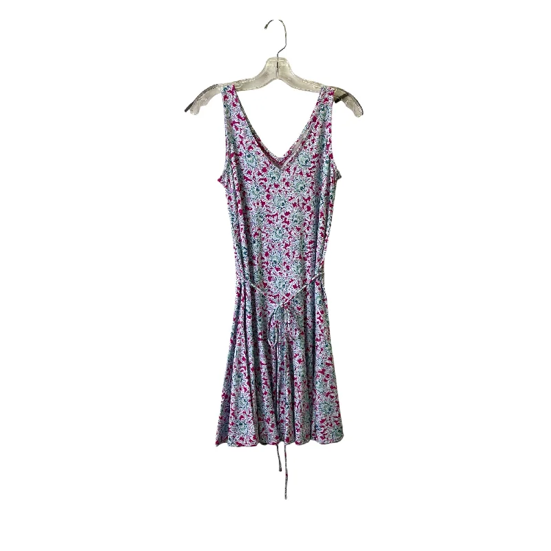 women's versatile dressesDress Casual Short By Loft In Pink & Purple, Size:Mp