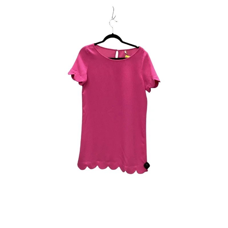 Striped DressDress Casual Short By Mittoshop In Pink, Size: M
