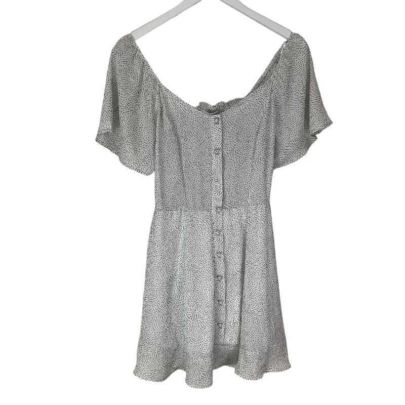 Leather DressDress Casual Short By Sienna Sky In White, Size: S
