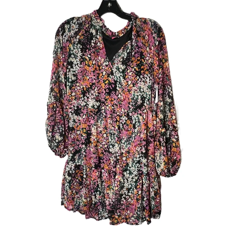 women's retro dressesDress Casual Short By Vince Camuto In Black & Pink, Size: Xs