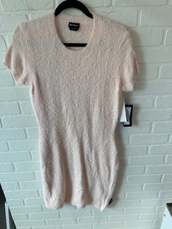 women's statement dressesDress Sweater By Bebe In Pink, Size: L