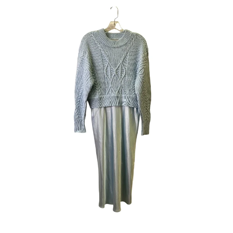 women's easy-to-wear dressesDress Sweater By Dh New York In Blue, Size:S