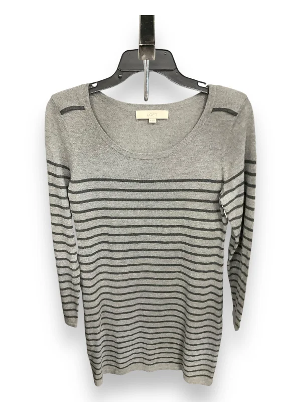 women's cocktail dressesDress Sweater By Loft In Striped Pattern, Size: M