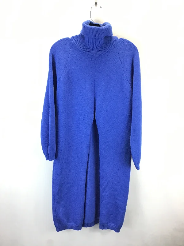 women's pear-shaped body dressesDress Sweater By Shein In Blue, Size: 6