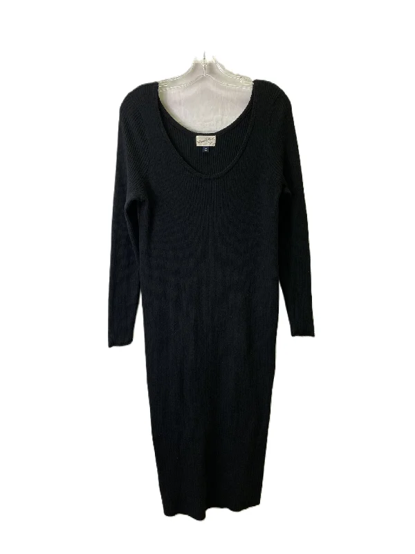 women's bow dressesDress Sweater By Universal Thread In Black, Size: Xxl