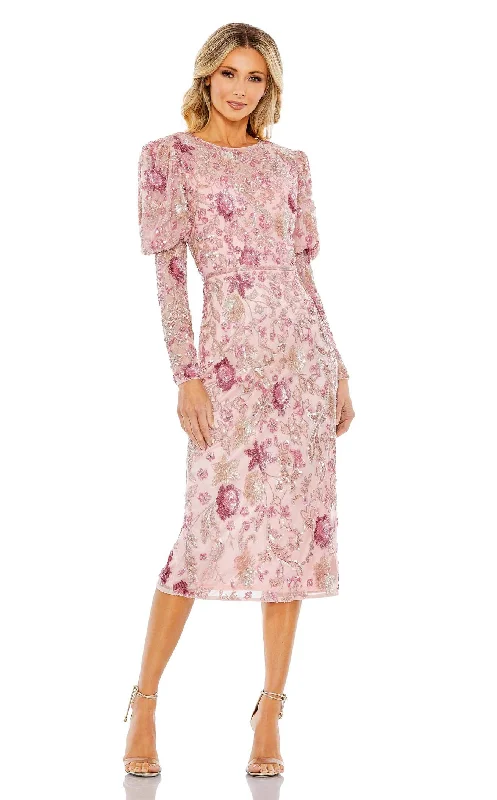 women's denim dressesMac Duggal 5590CL Dress
