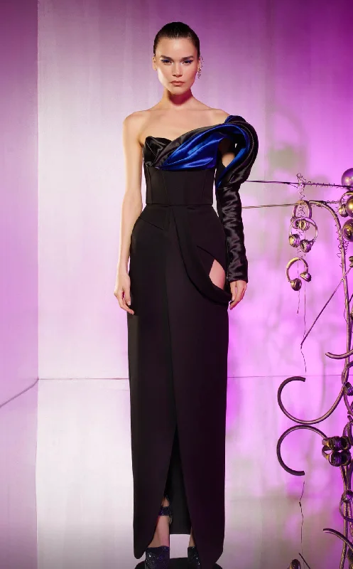 Spaghetti Strap DressMNM Couture E0042 Dress
