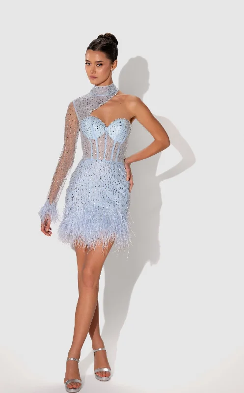 women's short-sleeved dressesZaied Zaied ZS23138 Dress