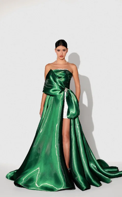women's cold-shoulder dressesZaied Zaied ZS23147 Dress